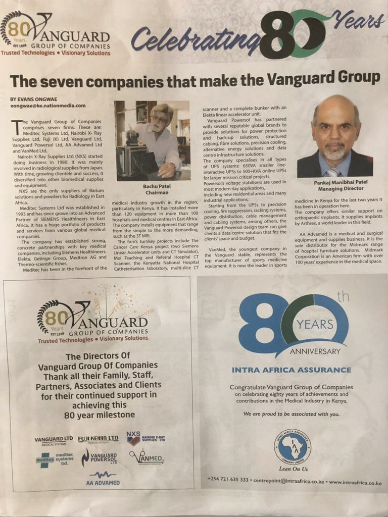 Vanguard Group Nespaper scan 1